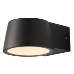 D'Lite Wandlamp Lira Zwart 7W 600lm 830 Warm Wit | IP54