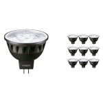 Voordeelpak 10x Philips Master LED Spot GU5.3 MR16 6.7W 430lm 10D - 930 Warm Wit | Beste Kleurweergave - Dimbaar - Vervangt 35W