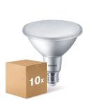 Voordeelpak 10x Philips Master Value LED Lamp Reflector E27 PAR38 13W 1000lm 25D - 927 Zeer Warm Wit | Beste Kleurweergave - Dimbaar - Vervangt 100W