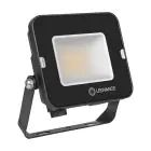 Ledvance LED Breedstraler Compact Zwart 20W 2000lm 100D - 840 Koel Wit | IP65 - Symmetrisch 