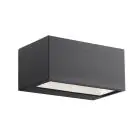 Nordlux Nene Wandlamp Metaal Zwart 10.5W 700lm - 830 Warm Wit
